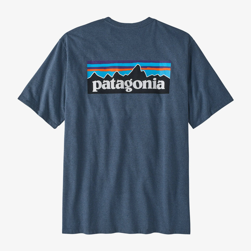 Patagonia Men's P-6 Logo Responsibili-Tee® - Utility Blue