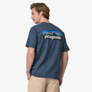 Patagonia Men's P-6 Logo Responsibili-Tee® - Utility Blue