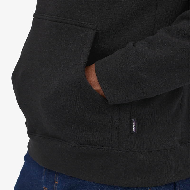 Patagonia Boardshort Logo Uprisal Hoody - Ink Black