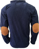 Adventureline Kanga Half Button Jumper - Evening Blue