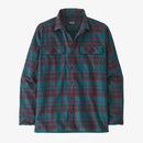 Patagonia Men's Long-Sleeved Organic Cotton Midweight Fjord Flannel Shirt - Belay Blue