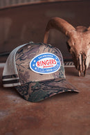 Ringers Western Shooter Deep Fit Trucker Cap/Hat - Camo