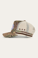 Ringers Western Shooter Deep Fit Trucker Cap/Hat - Camo