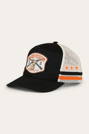 Ringers Western Big Buck Deep Fit Trucker Cap/Hat - Black