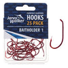 Jarvis Walker Chemically Sharpened Baitholder Hooks - Size 1 (25 Pack)