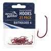 Jarvis Walker Chemically Sharpened Baitholder Hooks - Size 6 (25 Pack)
