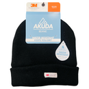Akuda 3m Thinsulate Insulation Water Resistant Fleece Beanie - Black