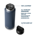 Yeti Rambler 46oz (1.4L) Bottle with Chug Cap - Cape Taupe