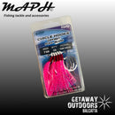 Maph Circle Hooks Offset Full Glow - Pink (Various Sizes)