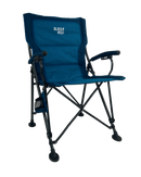 BlackWolf 4 Fold High Back Camping Chair - Gibraltar Sea Blue