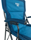 BlackWolf 4 Fold High Back Camping Chair - Gibraltar Sea Blue