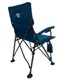 BlackWolf 4 Fold High Back Camping Chair - Gibraltar Sea Blue