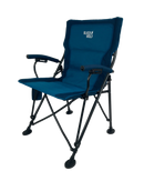 BlackWolf 4 Fold High Back Camping Chair - Gibraltar Sea Blue