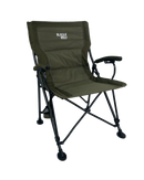 BlackWolf 4 Fold High Back Camping Chair - Moss