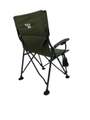 BlackWolf 4 Fold High Back Camping Chair - Moss