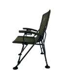 BlackWolf 4 Fold High Back Camping Chair - Moss