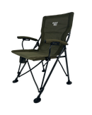 BlackWolf 4 Fold High Back Camping Chair - Moss