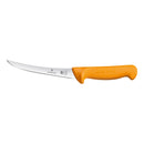Victorinox Swibo 13cm Curved Blade Boning Knife - Yellow/Orange