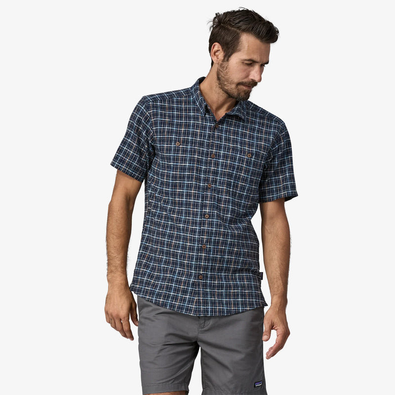 Patagonia Men's Back Step Shirt - Renewal: New Navy