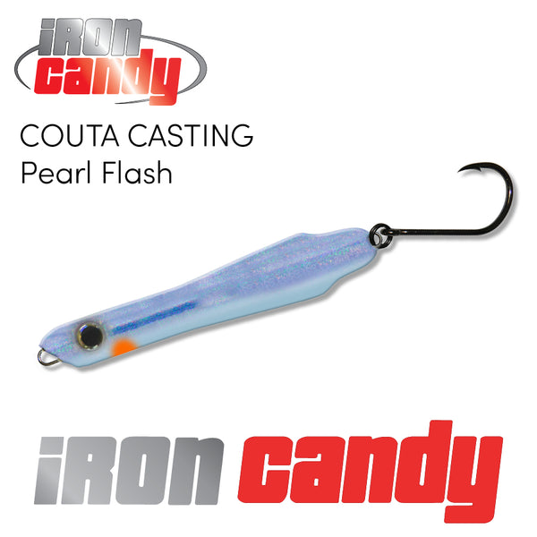 Iron Candy Couta Casting Lure 45g Pearl Flash