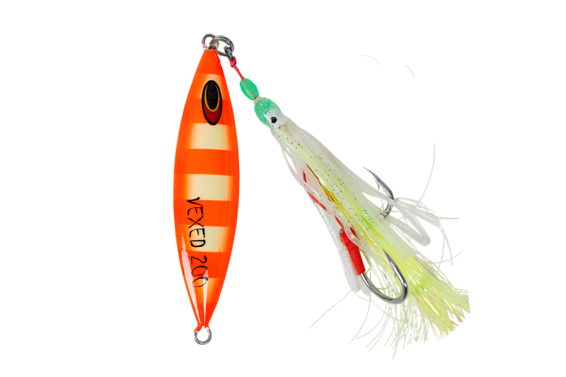 Vexed Dhu Drop Jig 80g Orange Glow