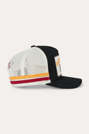 Ringers Western Live Rodeo Deep Fit Trucker Cap - Black/Off White