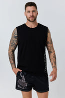 Ringers Western Unisex Dust Devil Footy Shorts - Black