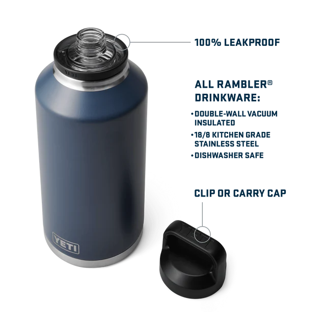 Yeti Rambler 64oz (1.9L) Bottle with Chug Cap - Moon Dust