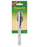 Coghlan's 3 Piece Cutlery Chow Kit - Stainless Steel