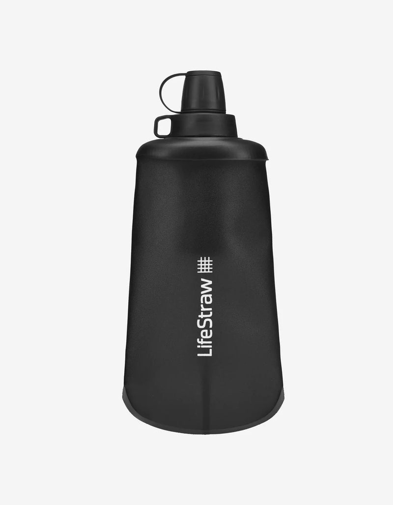LifeStraw Peak Series Collapsible Squeeze Bottle with Filter (650ml) - Variety of Colours Available