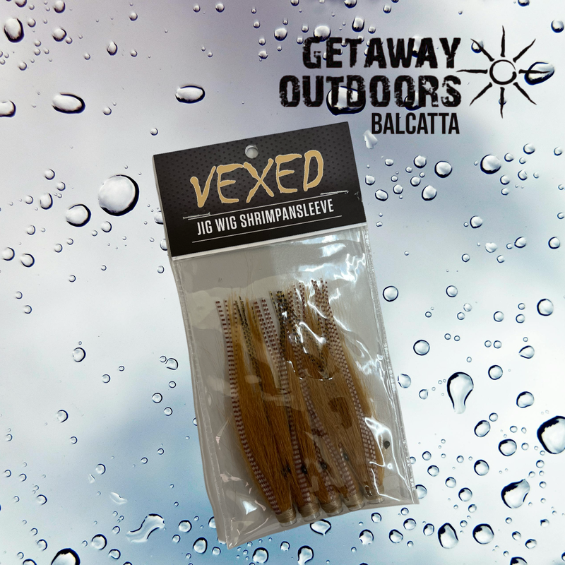 Vexed Jig Wig Shrimpansleeve (5mm | 10cm) - Variety of Colours Available