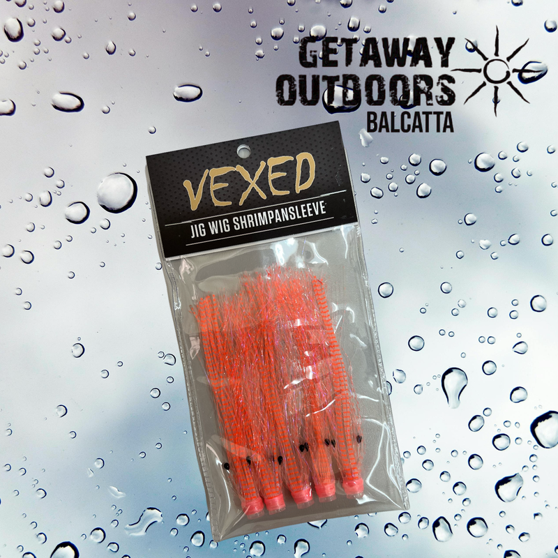 Vexed Jig Wig Shrimpansleeve (5mm | 10cm) - Variety of Colours Available