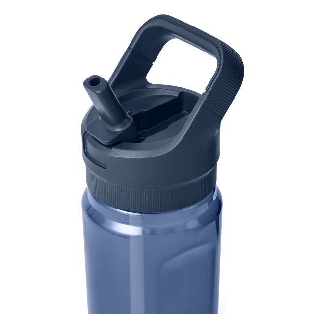 Yonder 600ml Water Bottle with Colour Matched Straw Cap - Variety of Colours Available