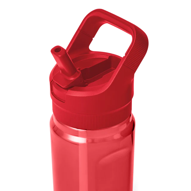 Yonder 600ml Water Bottle with Colour Matched Straw Cap - Variety of Colours Available