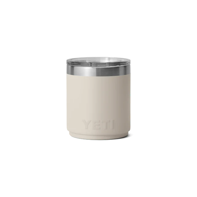Yeti Rambler 10oz (296ml) Stackable Lowball with Magslider Lid - Cape Taupe