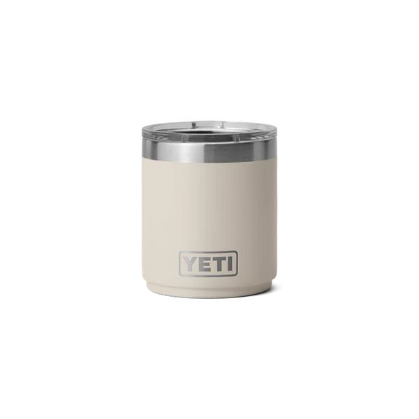 Yeti Rambler 10oz (296ml) Stackable Lowball with Magslider Lid - Cape Taupe