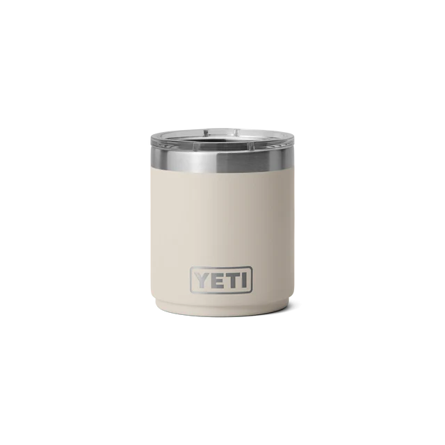 Yeti Rambler 10oz (296ml) Stackable Lowball with Magslider Lid - Cape Taupe