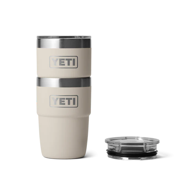 Yeti Rambler 8oz (236ml) Stackable Cup with Magslider Lid - Cape Taupe