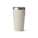 Yeti Rambler 20oz (591ml) Stackable Cup with Magslider Lid - Cape Taupe