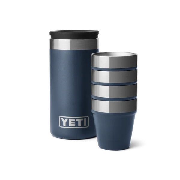 Yeti 1.7oz Shot Glasses with Carry Case - Variety of Colours Available