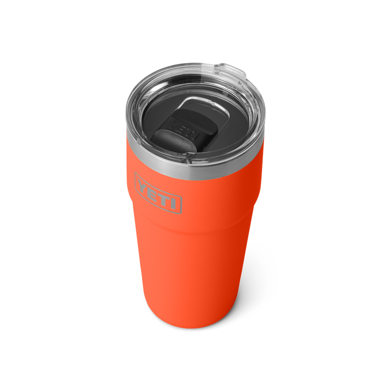 Yeti Rambler 20oz (591ml) Stackable Cup with Magslider Lid - Papaya