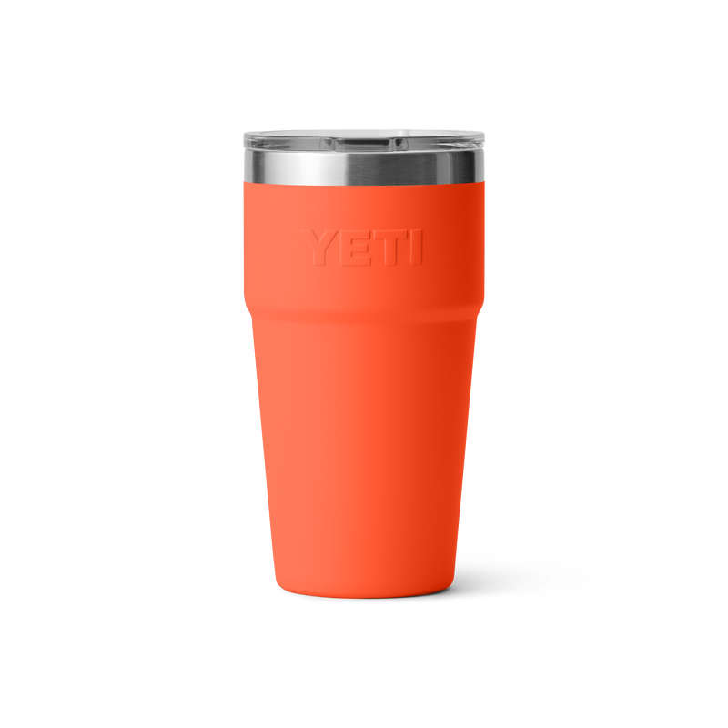 Yeti Rambler 20oz (591ml) Stackable Cup with Magslider Lid - Papaya