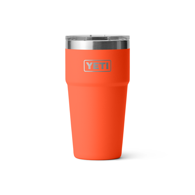 Yeti Rambler 20oz (591ml) Stackable Cup with Magslider Lid - Papaya