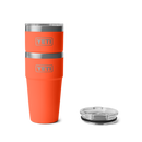 Yeti Rambler 20oz (591ml) Stackable Cup with Magslider Lid - Papaya