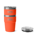 Yeti Rambler 16oz (473ml) Stackable Cup with Magslider Lid - Papaya