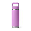 Yeti Rambler 26oz (796ml) Straw Bottlw with Colour-Matched Straw Cap Lid - Desert Bloom
