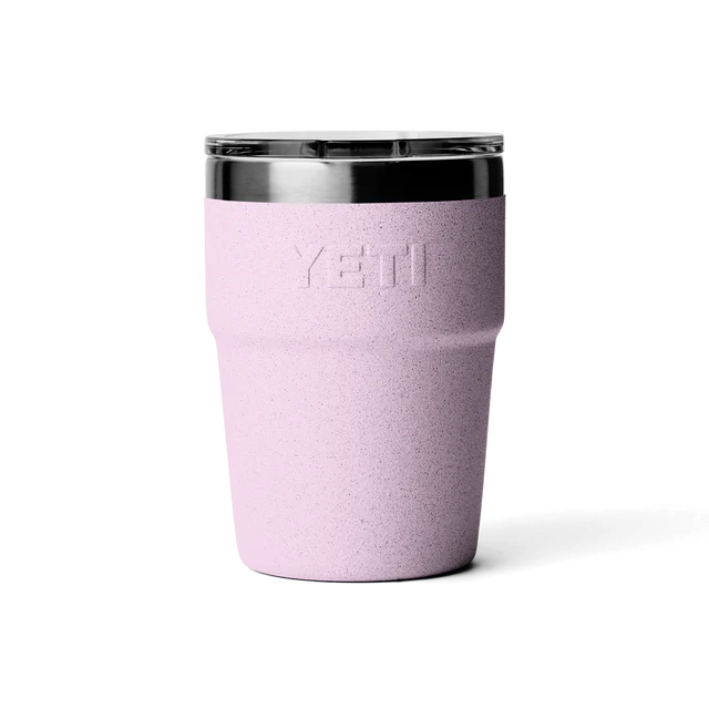 Yeti Rambler 16oz (473ml) Stackable Cup with MagSlider Lid - Cherry Blossom