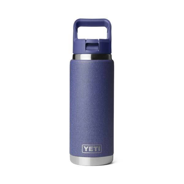 Yeti Rambler 26oz (769ml) Straw Bottle with Colour-Matched Straw Lid - Moon Dust