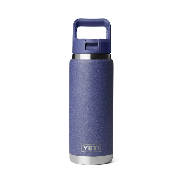 Yeti Rambler 26oz (769ml) Straw Bottle with Colour-Matched Straw Lid - Moon Dust
