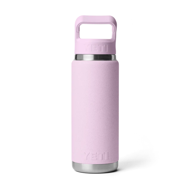 Yeti Rambler 26oz (769ml) Straw Bottle with Colour-Matched Straw Lid - Cherry Blossom